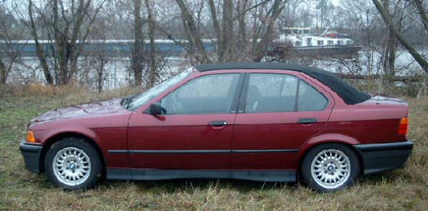 BMW E36 Cabrio Dichtung Heckklappe, Kofferraumdichtung - www